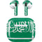 Saudi Arabia Flag Distressed Apple AirPods (3rd Gen 2021) Skin